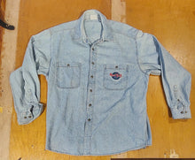 Load image into Gallery viewer, Hard Rock Denim Shirt Size L
