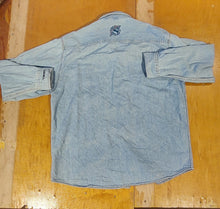 Load image into Gallery viewer, Hard Rock Denim Shirt Size L
